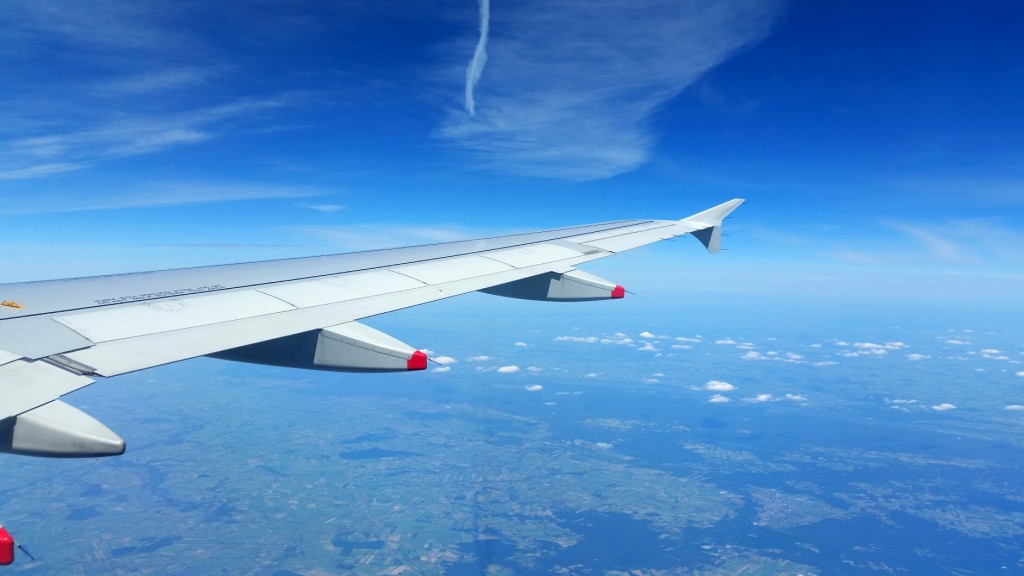 Flug in die Karibik