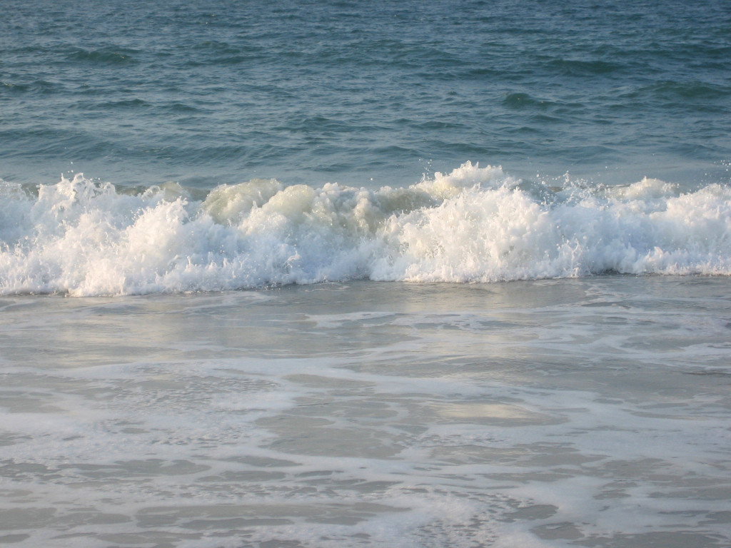 karibik strand wellen