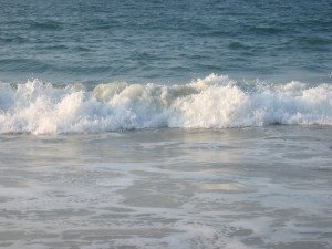 karibik strand wellen