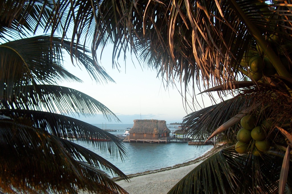 Belize Strand Standhütte