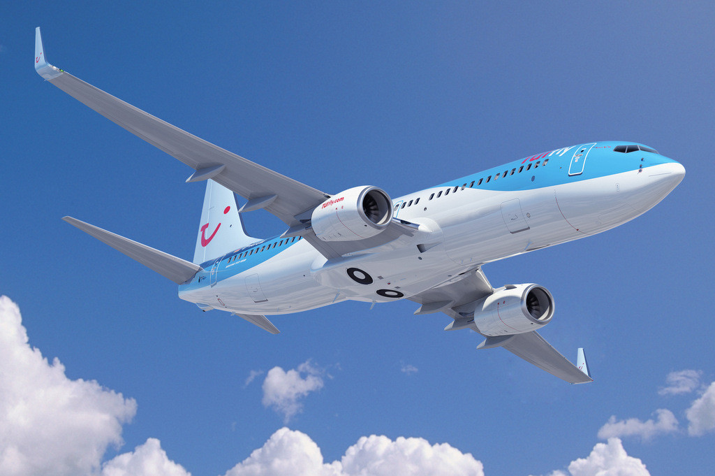 Tuifly Flugzeug